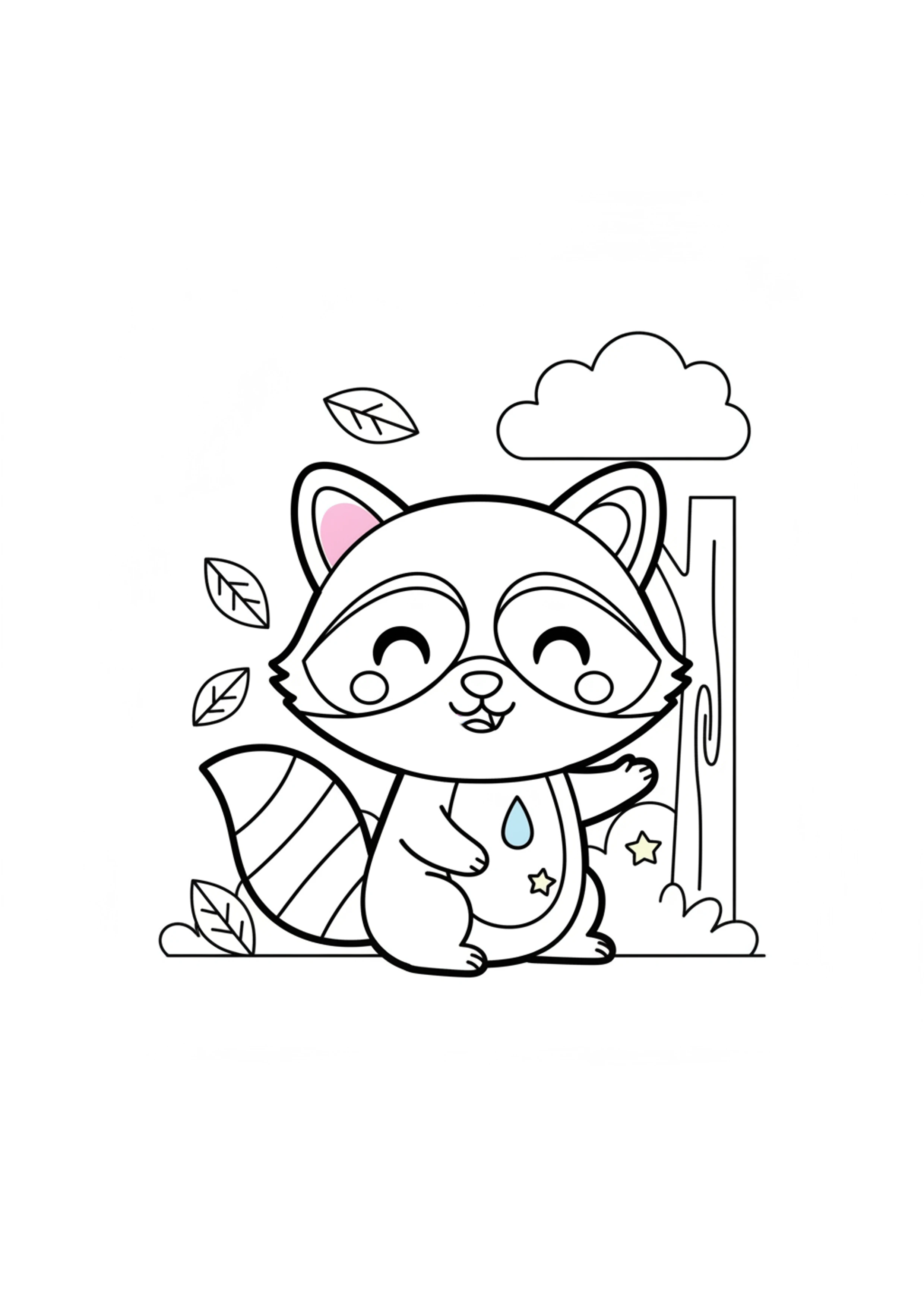 너구리 원본 도안