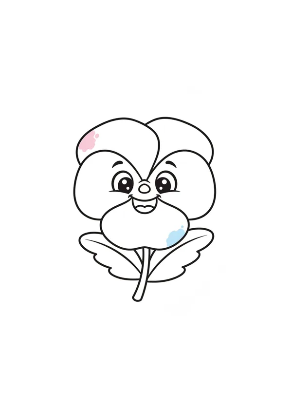 팬지 색칠공부 도안