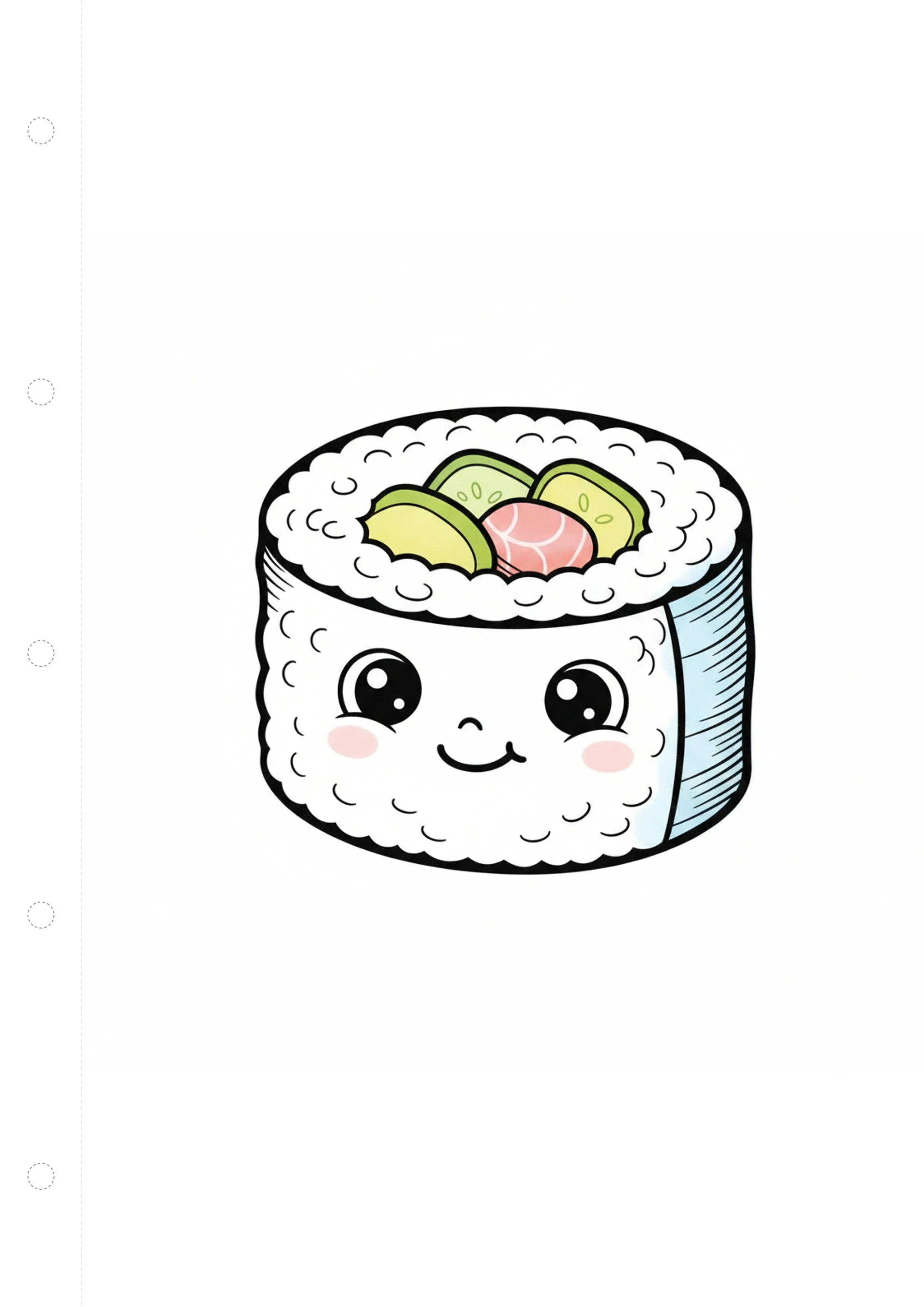 초밥 원본 도안