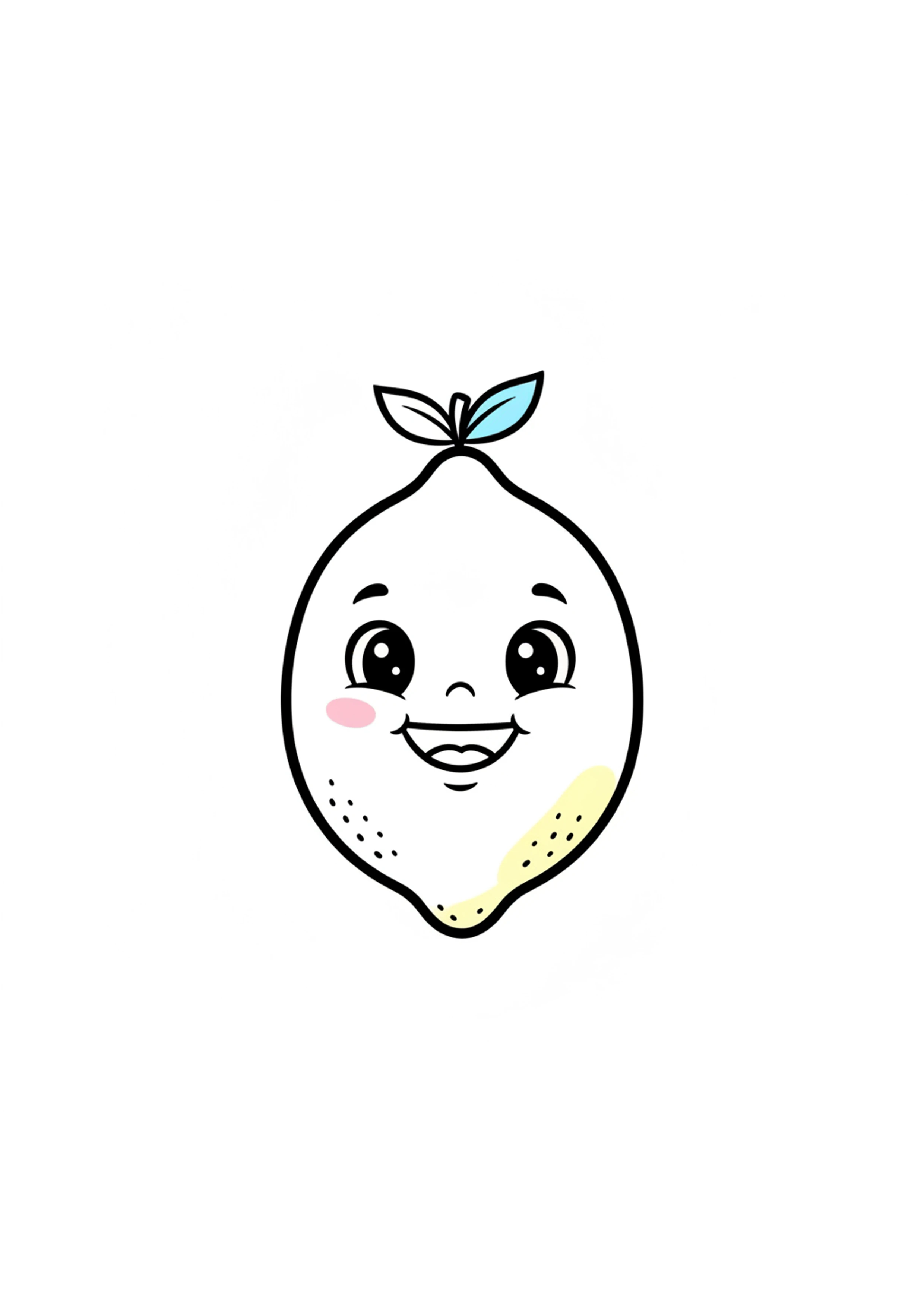 레몬 원본 도안